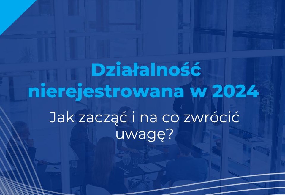 działalność nierejestrowana